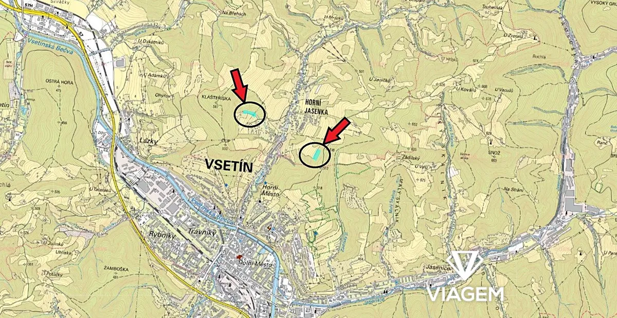 Prodej podílu 4/15 lesa 1672 m²